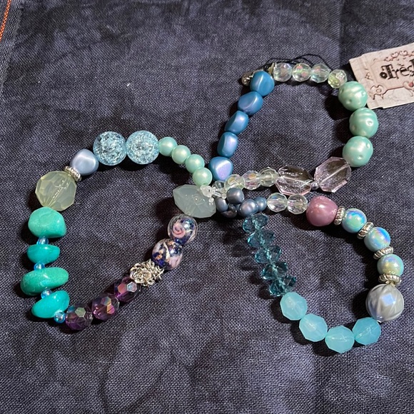 NWT, Set of 3 “Beach-y” Bracelets - Picture 1 of 4